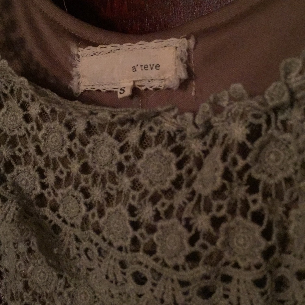 a’reve Ruffles and Lace Dress / Tunic Size Small - Picture 3 of 6